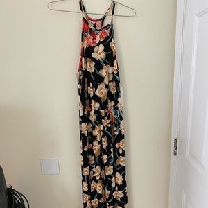 French Grey maxi halter dress from Stitchfix